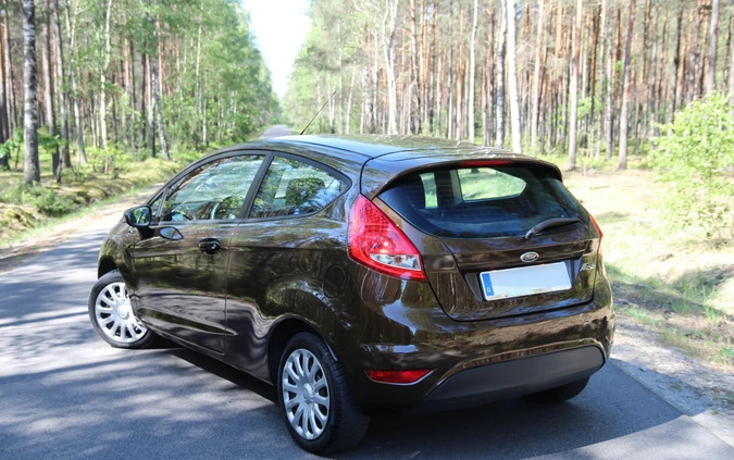 Ford Fiesta cena 21900 przebieg: 76000, rok produkcji 2011 z Kożuchów małe 781